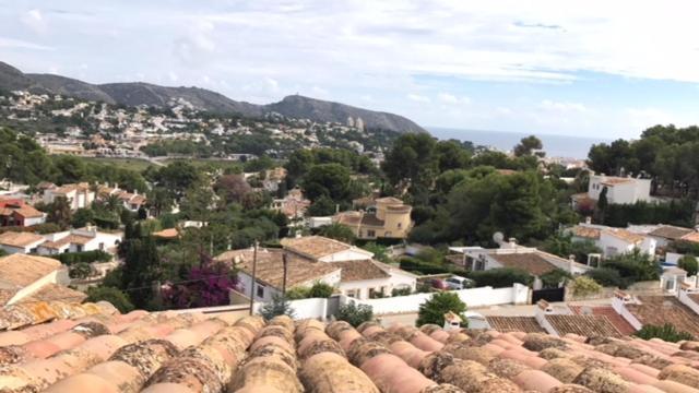 Atico-Penthouse En Moraira Con Vistas Al Mar Apartment Teulada Exterior photo